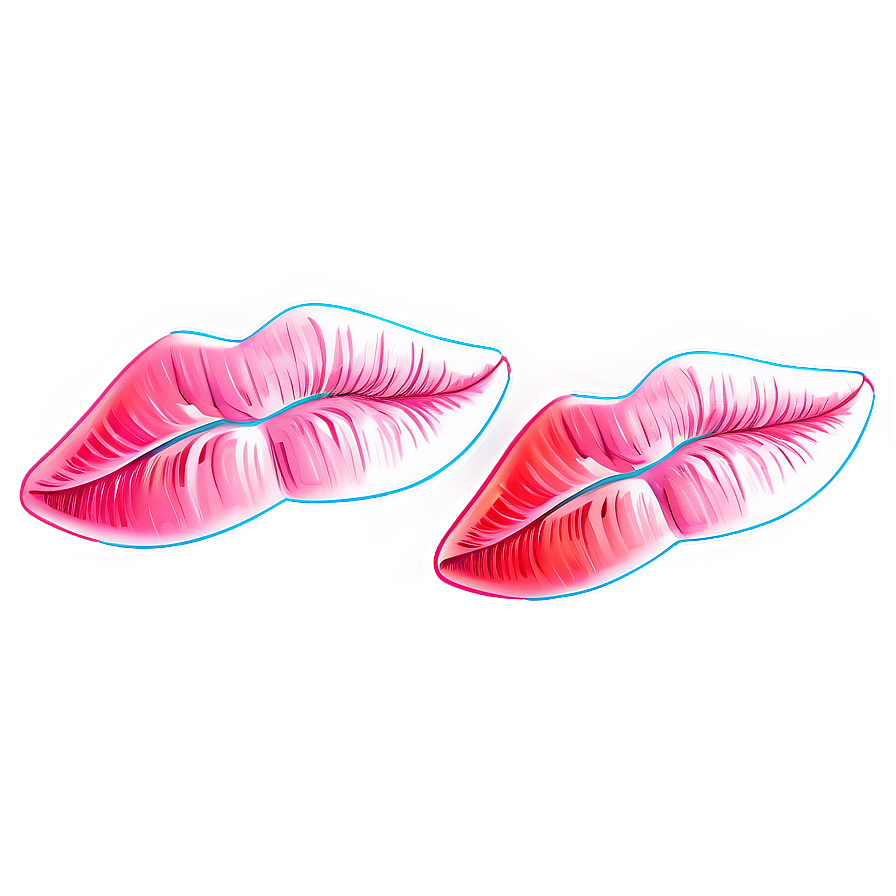 Sketch Kissy Lips Png Pxf