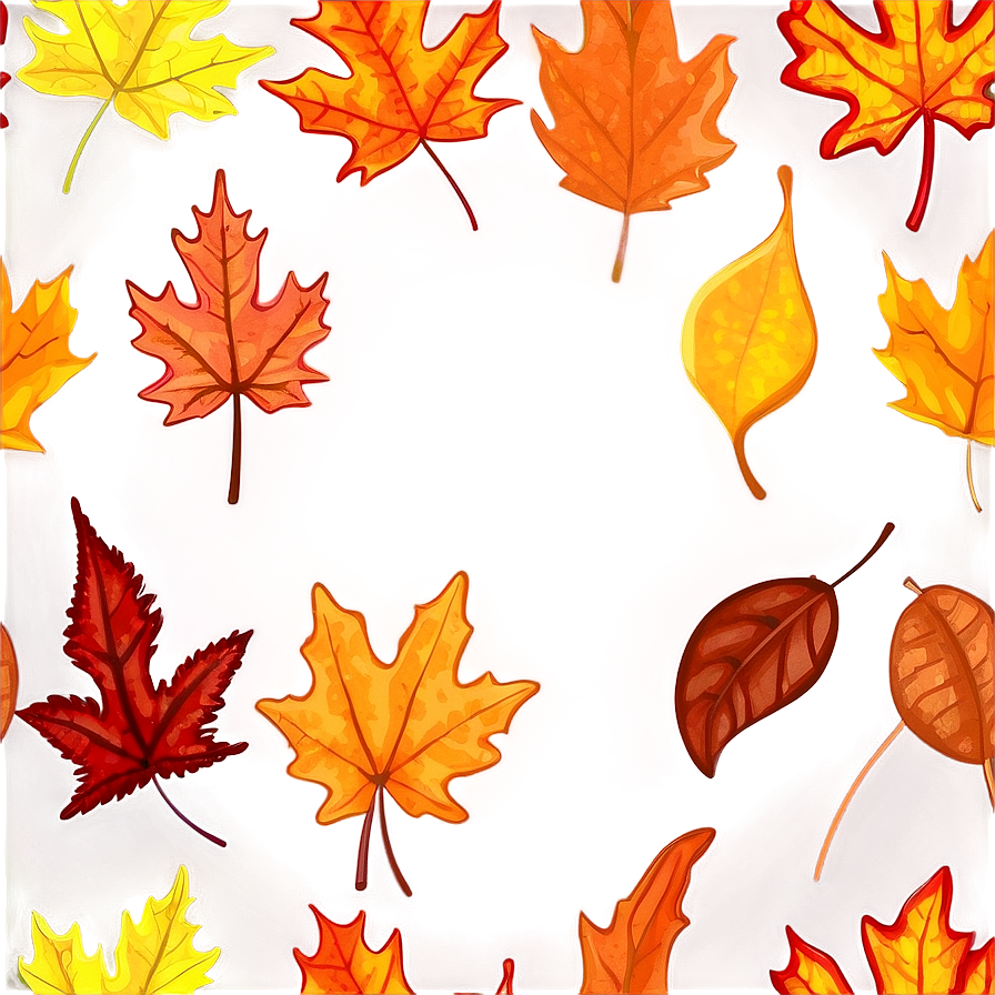 Sketch Of Fall Leaf Png Oah60