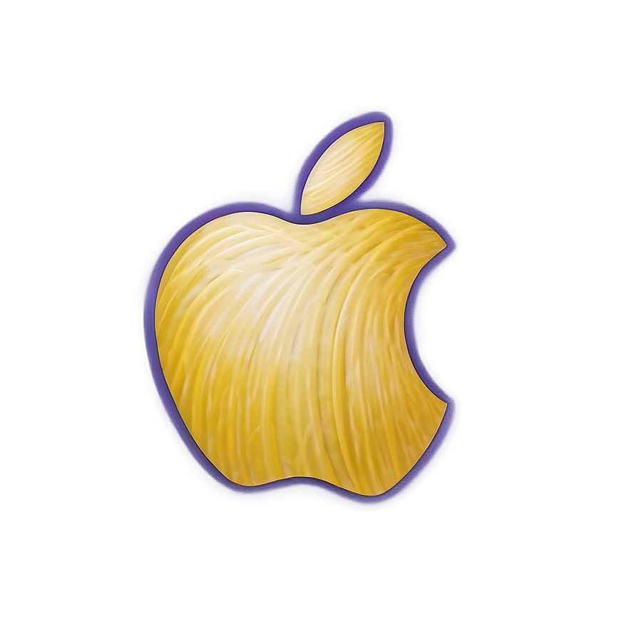 Sketch Style Apple Logo PNG 85 PNG with transparent background