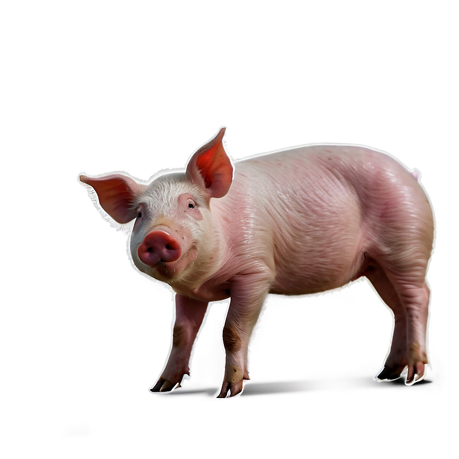 Sketched Pig Png Lws21