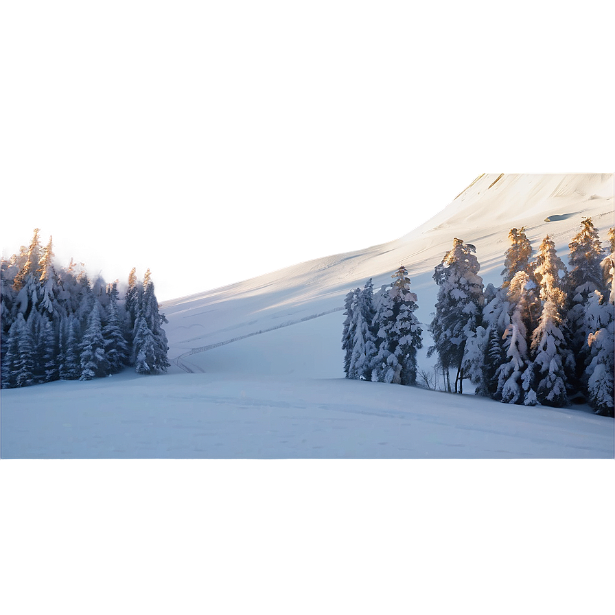 Ski Resort Snow Landscape Png 04292024