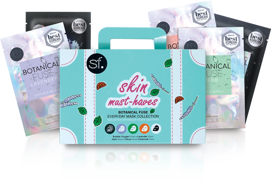 Skin Care Mask Collection Packaging