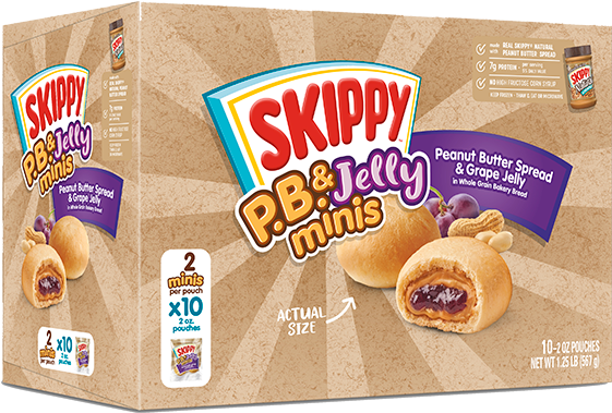 Skippy P Band Jelly Minis Packaging