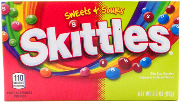 Skittles Sweetsand Sours Package