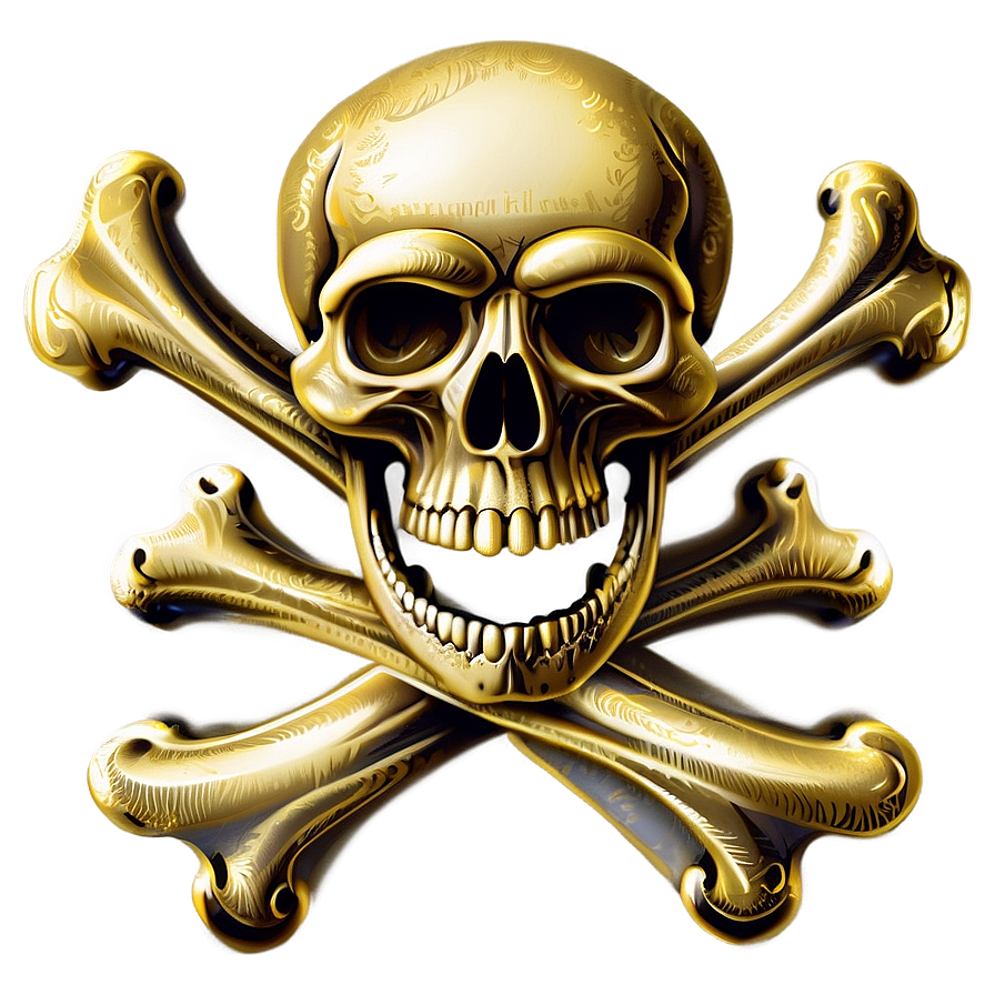 Skull And Crossbones Vector Png Uco25