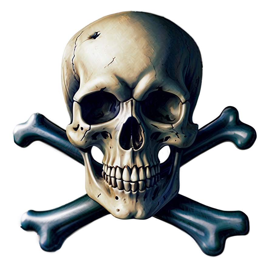 Skull And Crossed Bones Logo Png 06122024