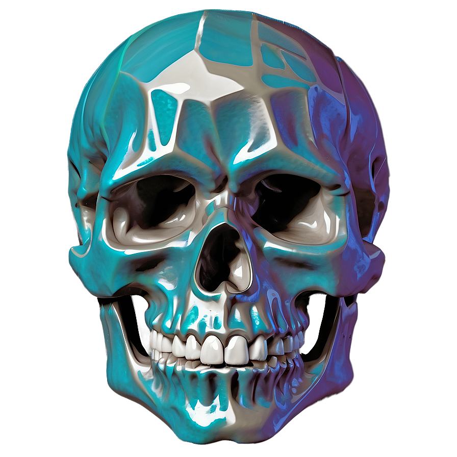 Skull Head Graphic Png Lru