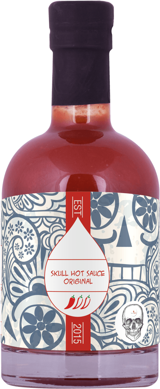 Skull Hot Sauce Original2015 Bottle