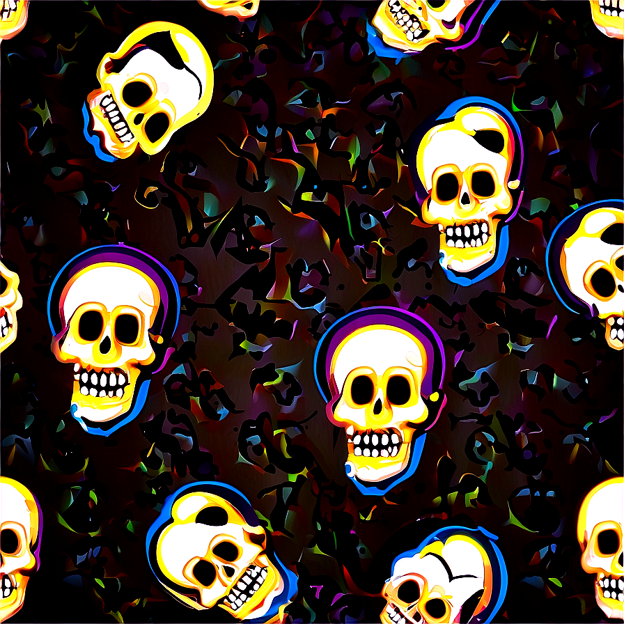 Skull Pattern Png 22