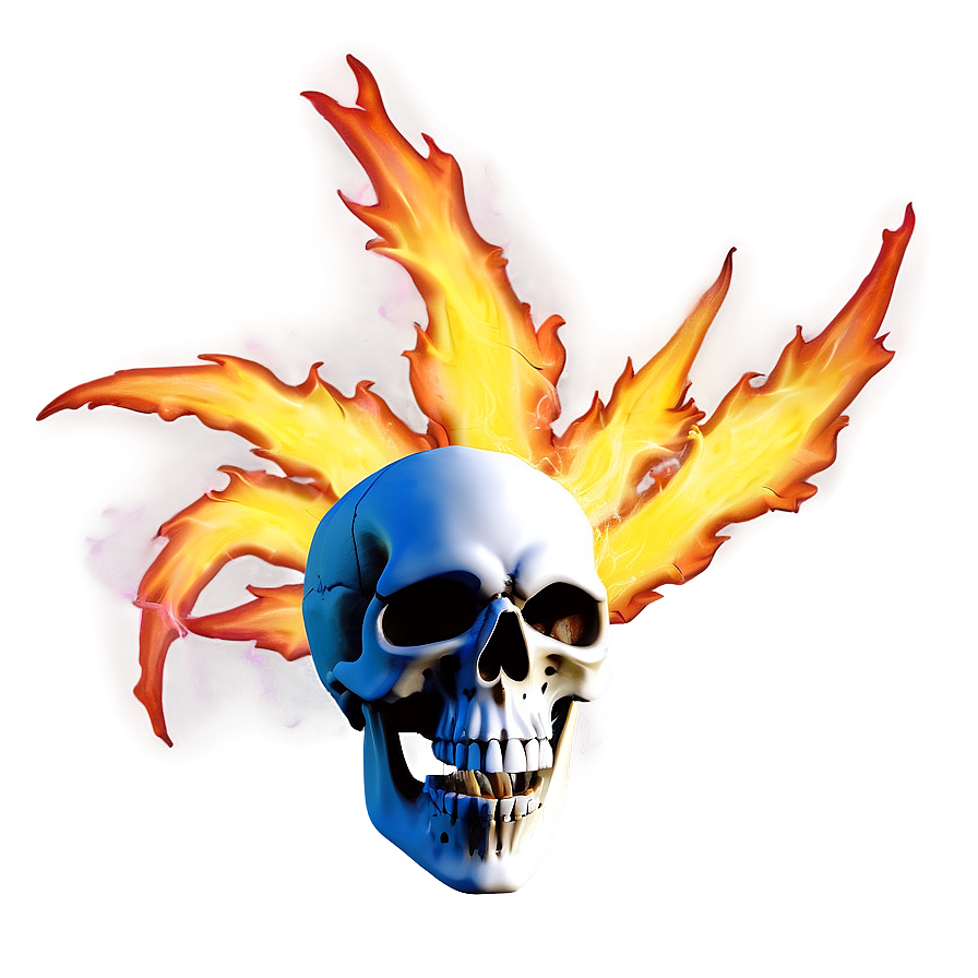 Skull Spin Blaze Png Xac90