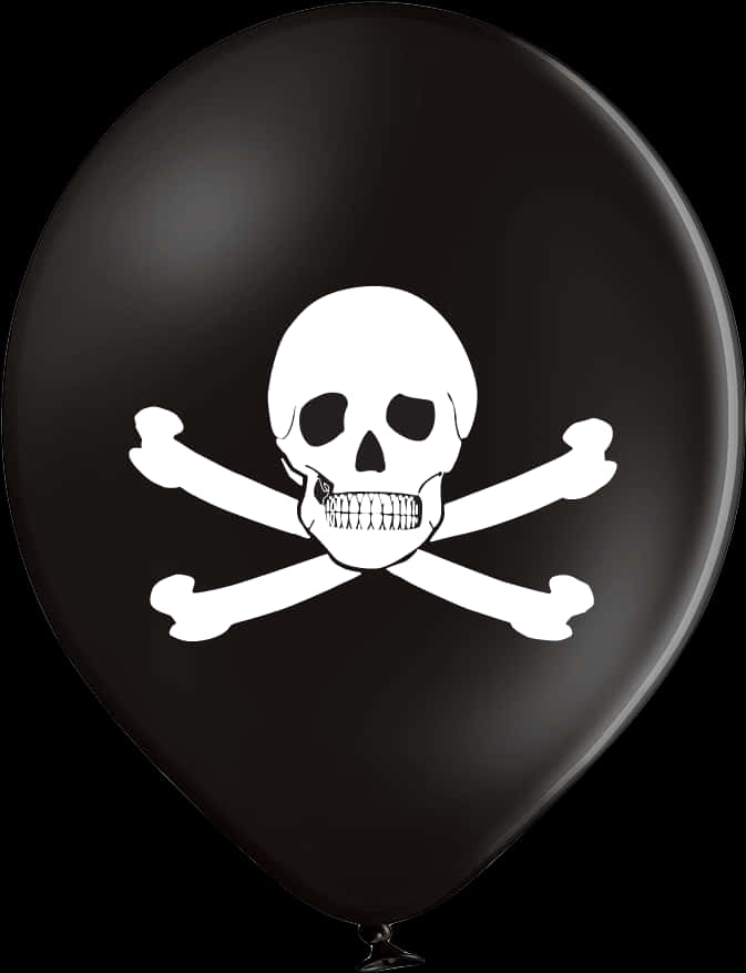 Skulland Crossbones Balloon