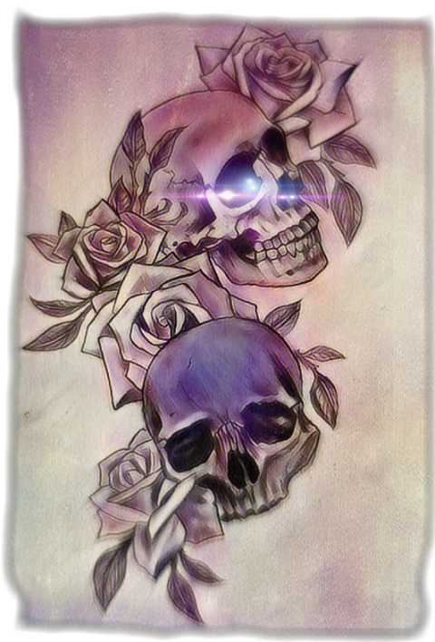 Transparent Bandeira Estados Unidos Png - Tattoo Rose And Skull, Png Download PNG with transparent background