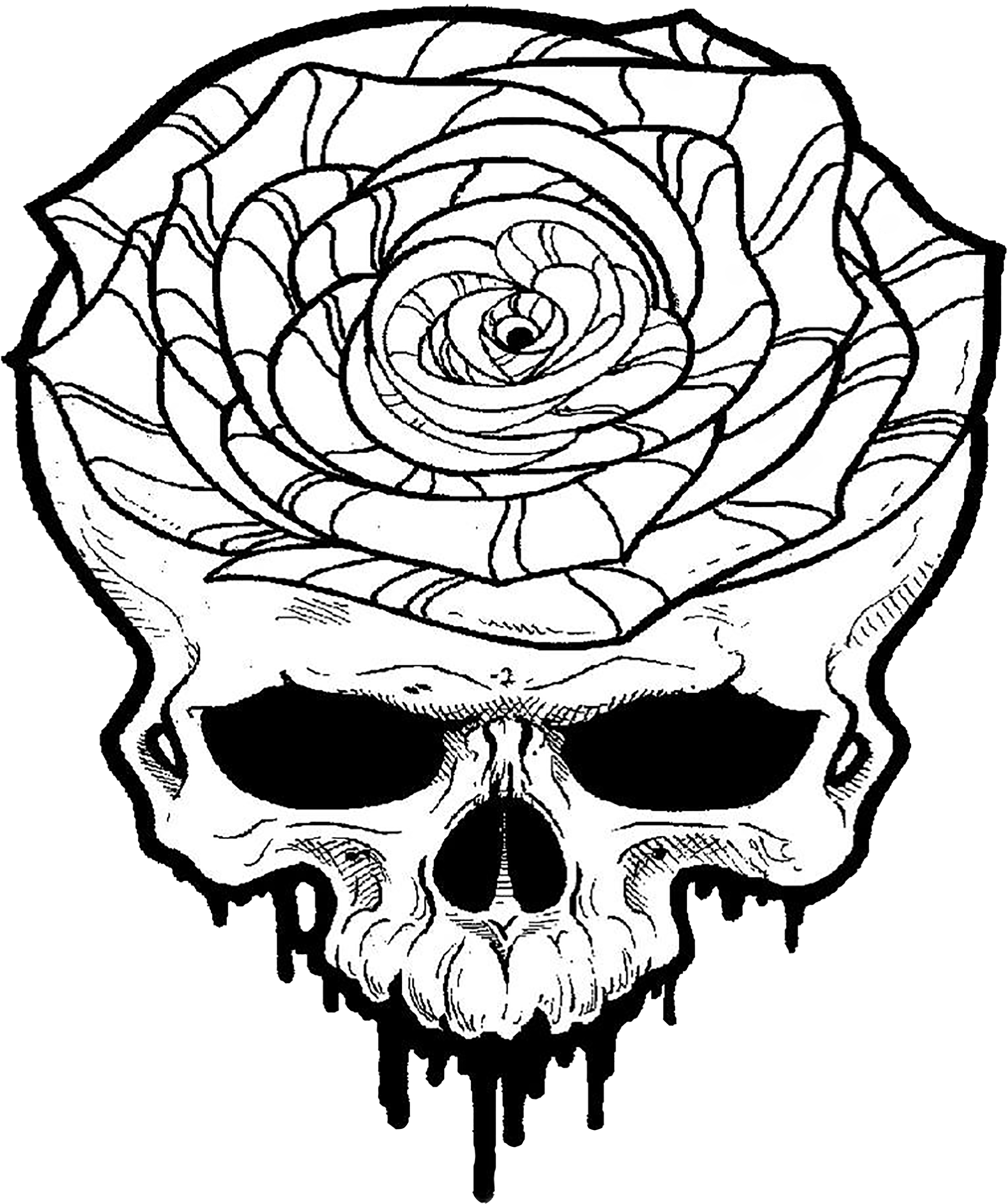 Gypsy Rose Tattoo & Piercing Tattoo Artist Body Piercing - Rose Tattoo 1 Line, HD Png Download PNG with transparent background
