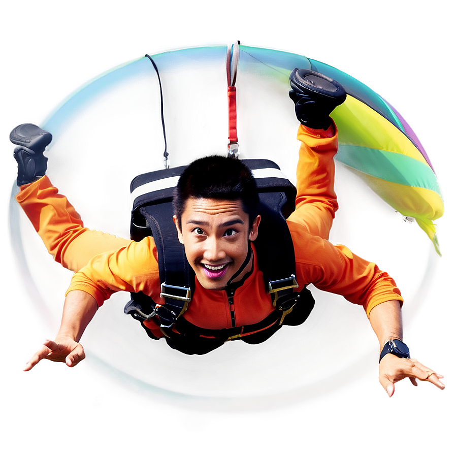 Skydiving Instructor PNG 4 PNG image with a transparent background, free high-resolution download