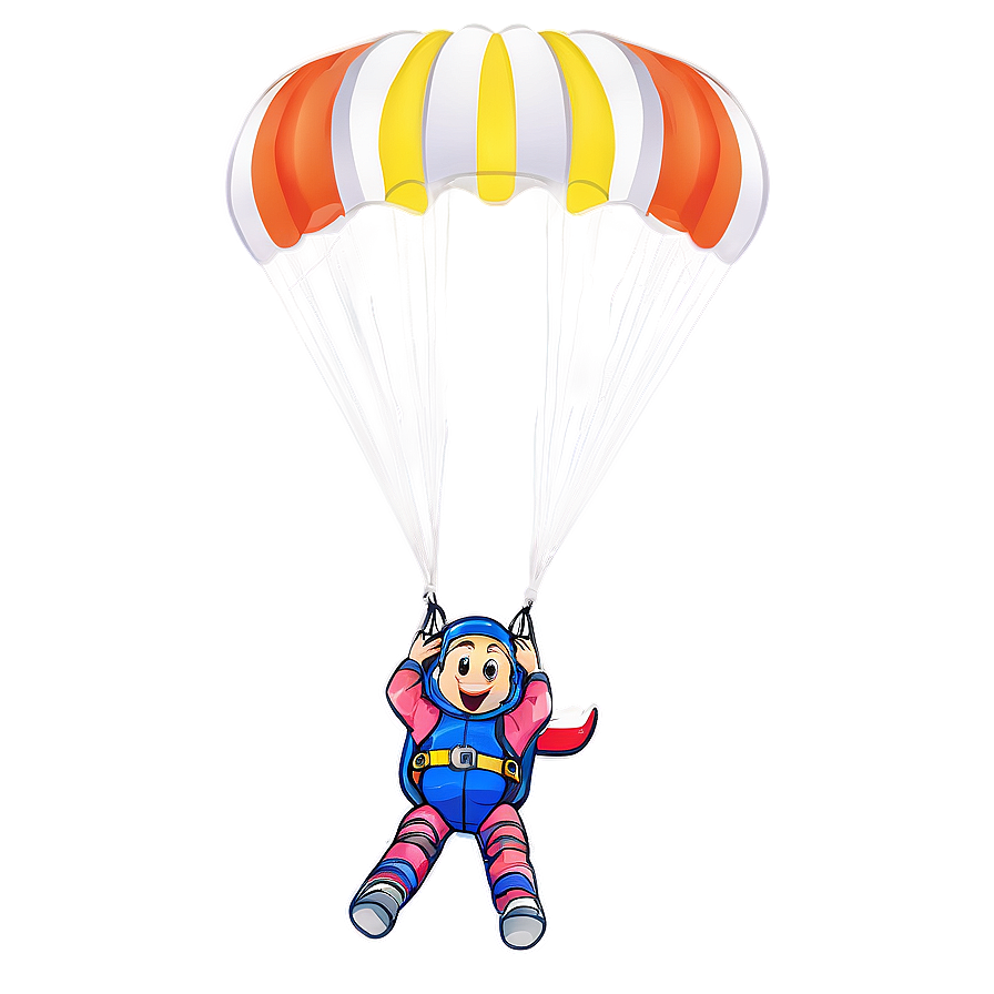 Skydiving Parachute Open PNG 17 PNG image with a transparent background, free high-resolution download