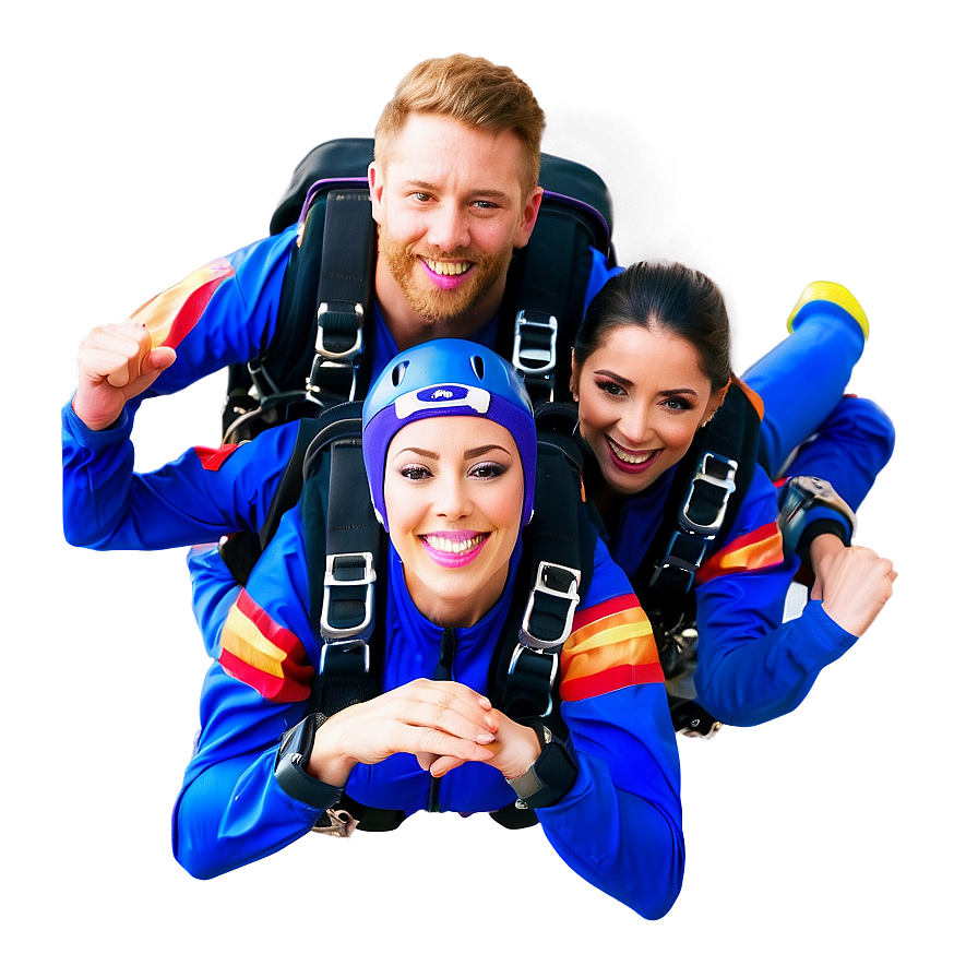 Skydiving Team PNG 11 PNG image with a transparent background, free high-resolution download
