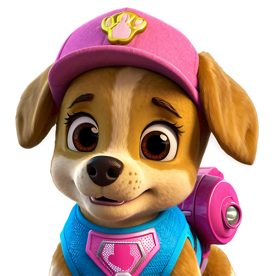 Skye Paw Patrol PNG 05032024 PNG with transparent background