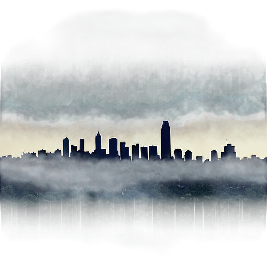 Skyline In Mist Png 06202024