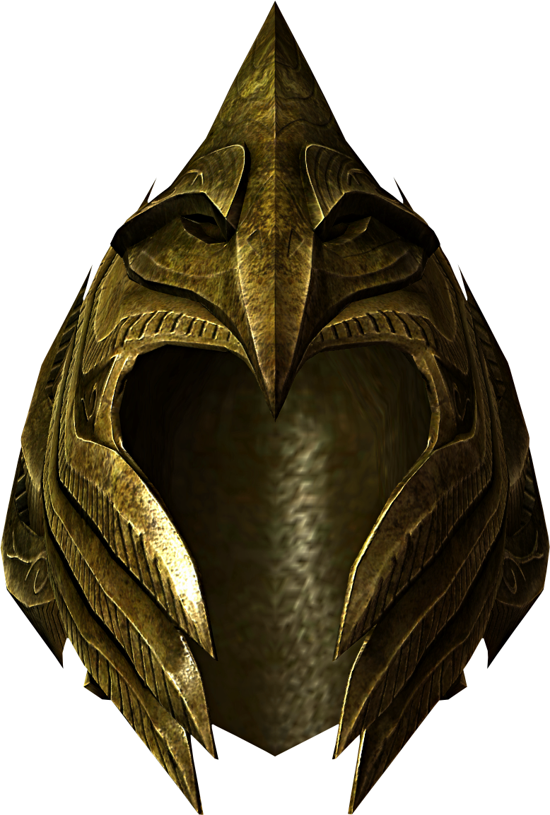 Skyrim Iron Helmet3 D Model