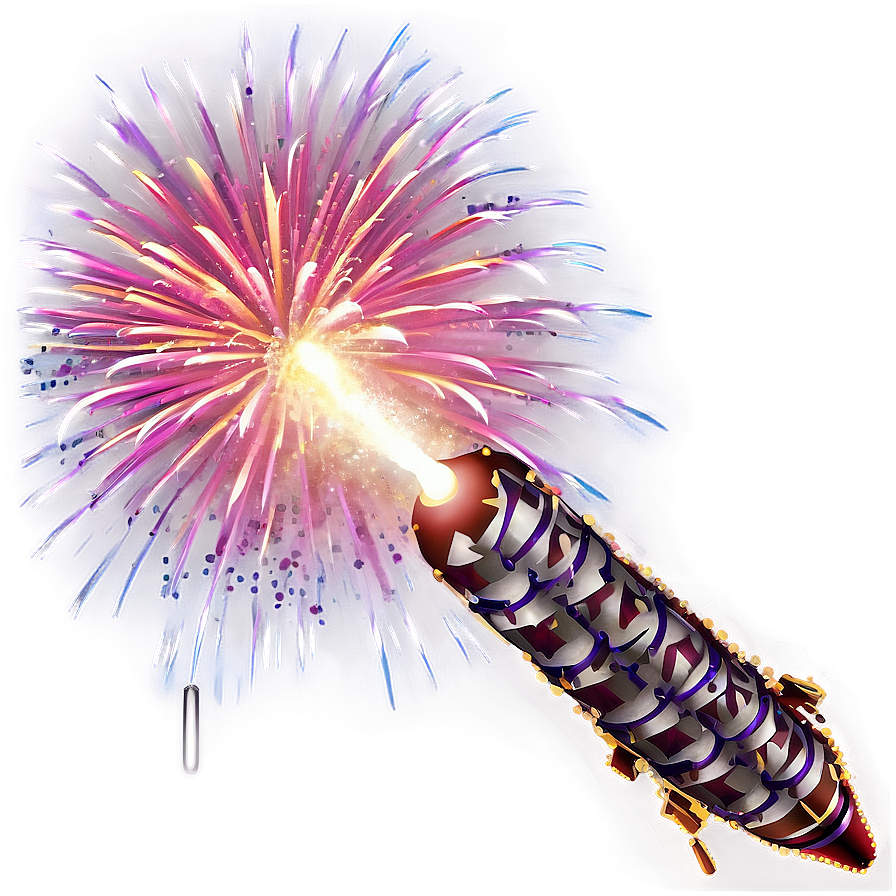 Skyrocket Fireworks Png Xva