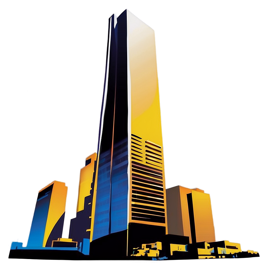 Skyscraper Silhouette Graphic Png Hmu