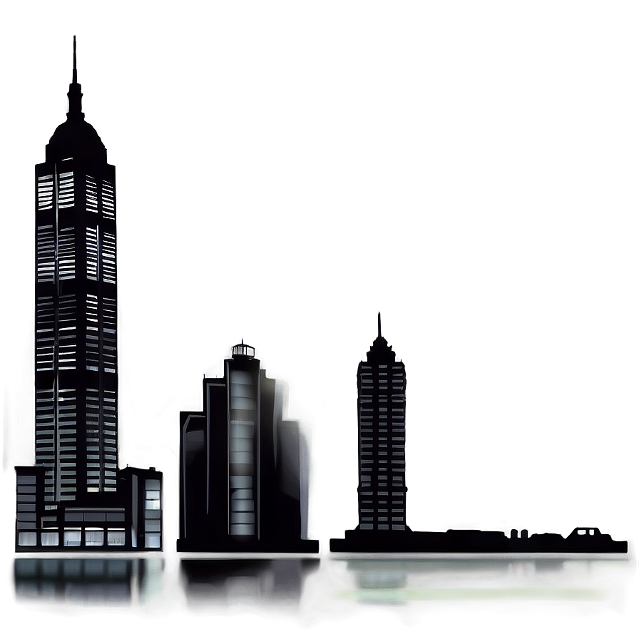 Skyscraper Silhouette Graphic PNG vti21 PNG image with a transparent background, free high-resolution download