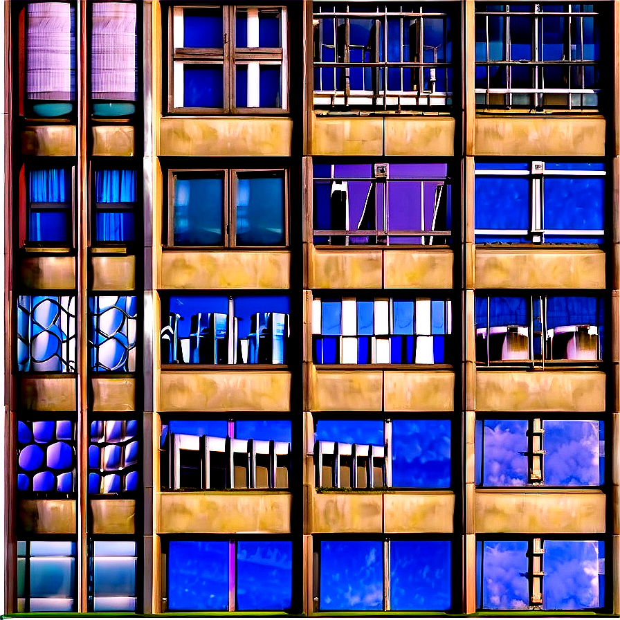 Skyscraper Windows Texture Png 06112024