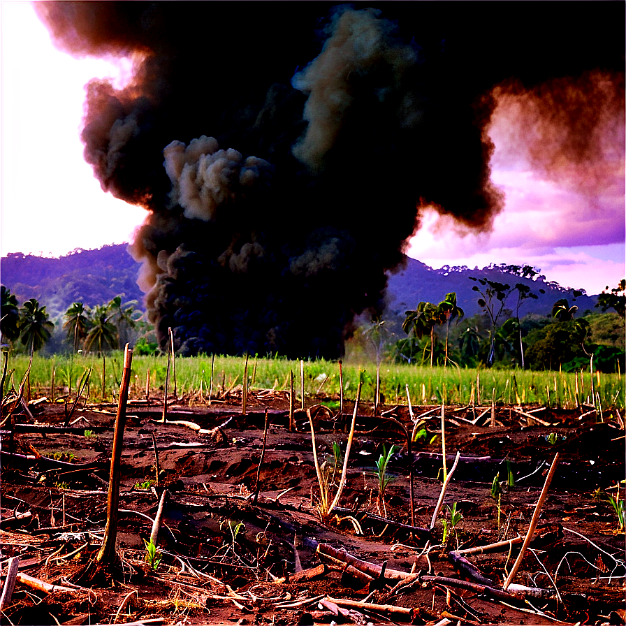 Slash And Burn Farming Impact Png 17