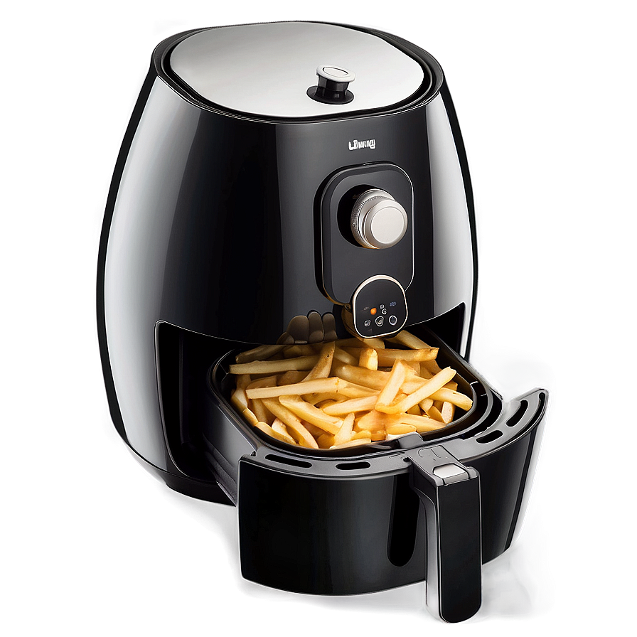 Sleek and Compact Air Fryer PNG 19 PNG with transparent background