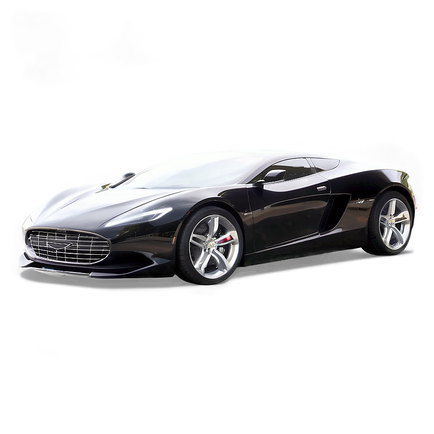 Sleek Black Car Png Loq75