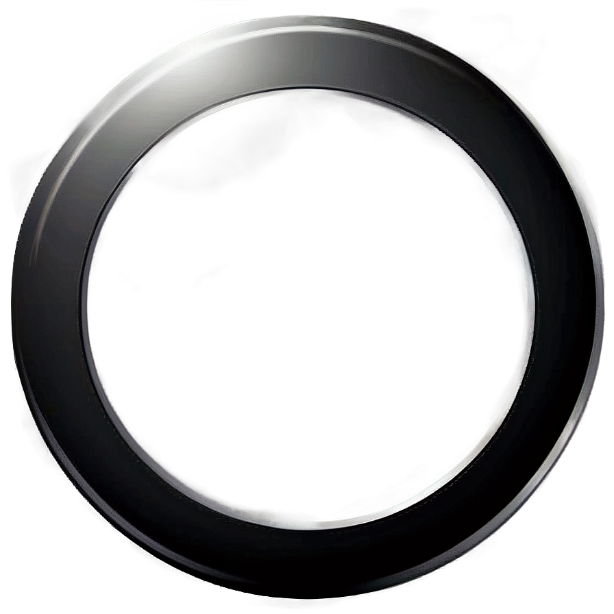 Sleek Black Circle PNG mju70 PNG image with a transparent background, free high-resolution download