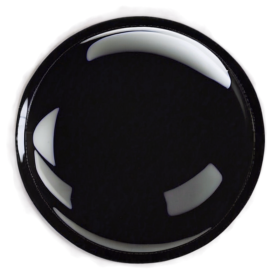Sleek Black Circle PNG nfw54 PNG image with a transparent background, free high-resolution download