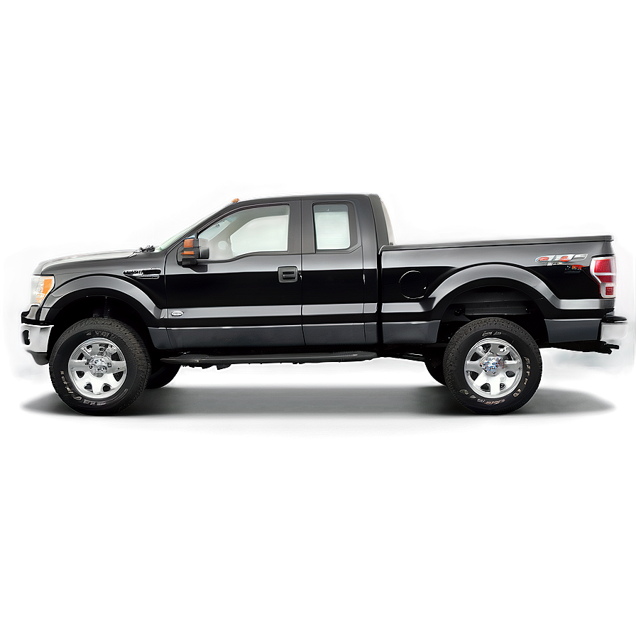 Sleek Black Ford Truck Png Xhe16