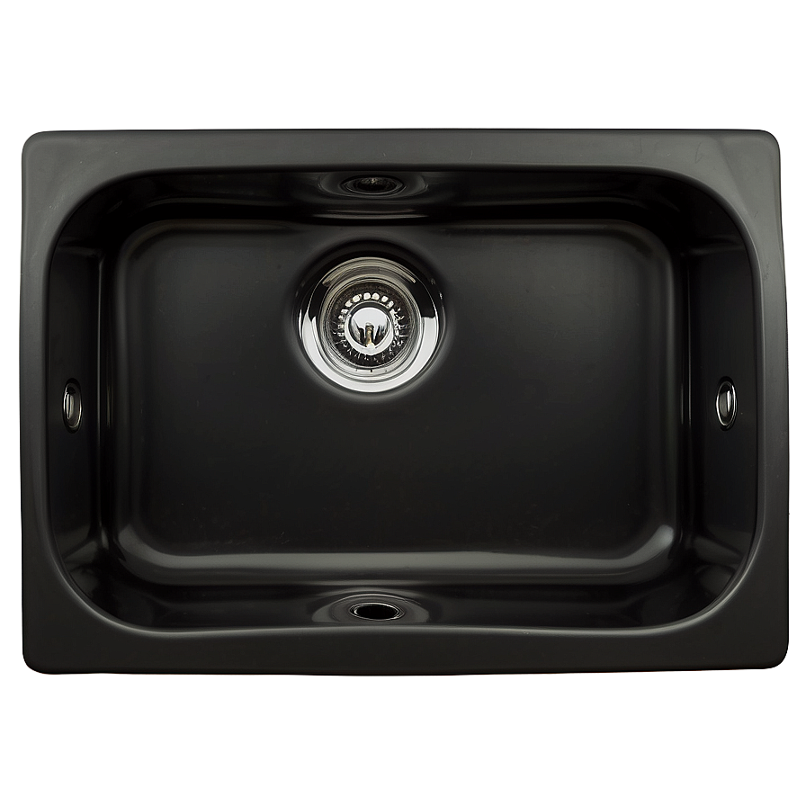 Sleek Black Sink Png 32