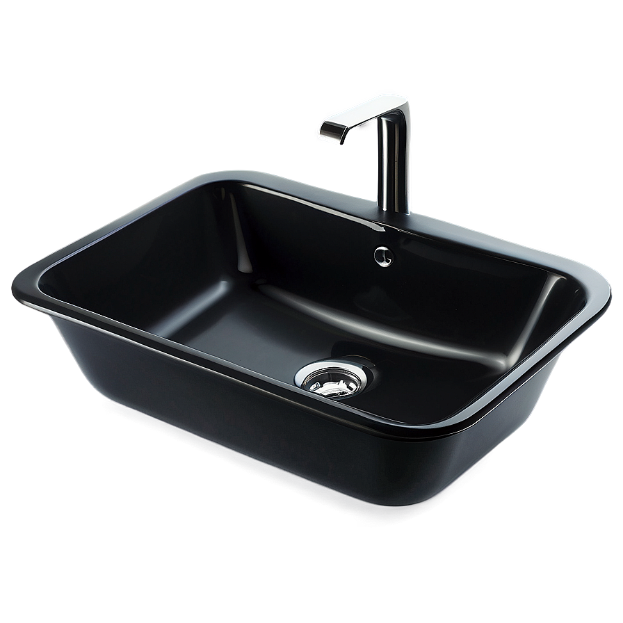 Sleek Black Sink Png Jsq92