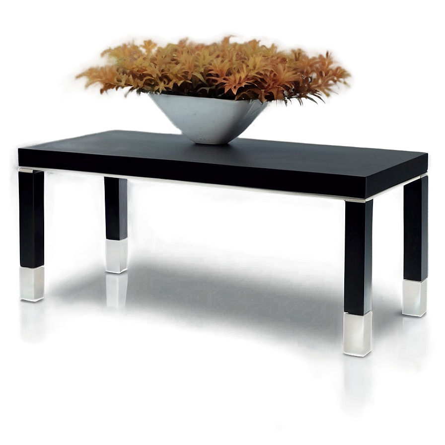 Sleek Black Table Png Slr