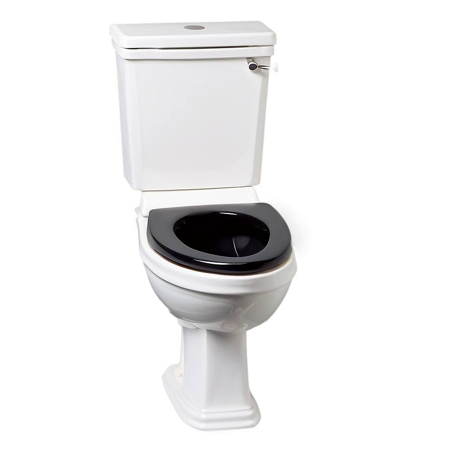 Sleek Black Toilet Png Uxn80