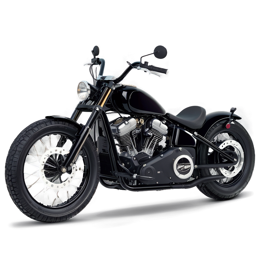 Sleek Bobber Silhouette Png 06252024