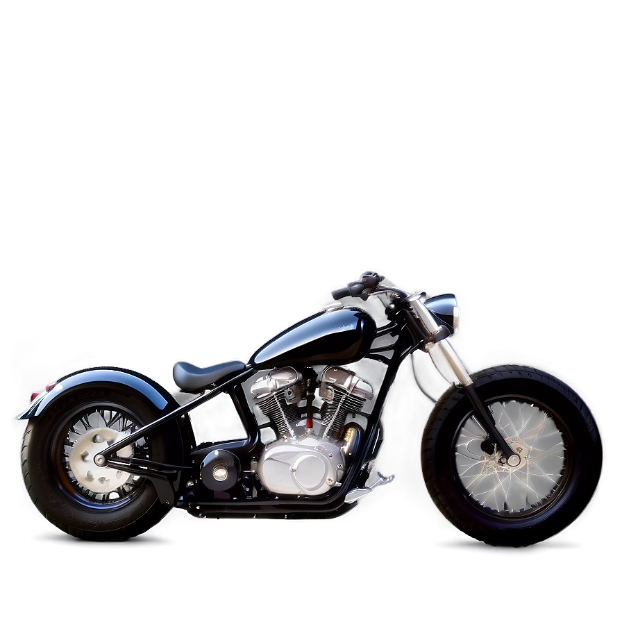 Sleek Bobber Silhouette Png Ikl