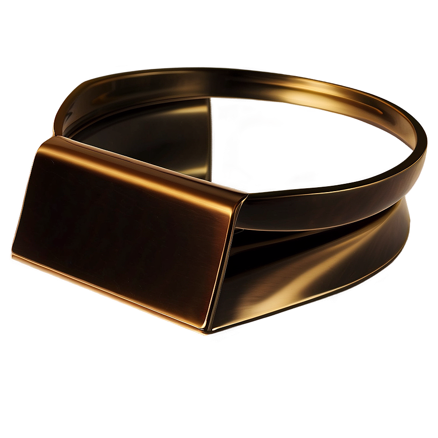 Sleek Bronze Desk Accessory PNG 06252024 PNG with transparent background