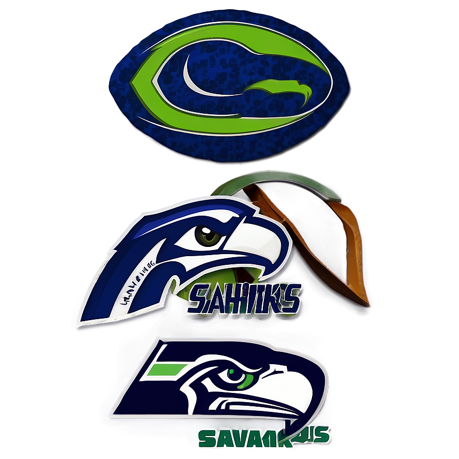 Sleek Design Seahawks Logo Png 05242024