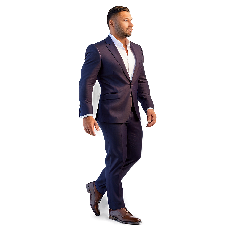 Sleek Executive Suit Png Hbl