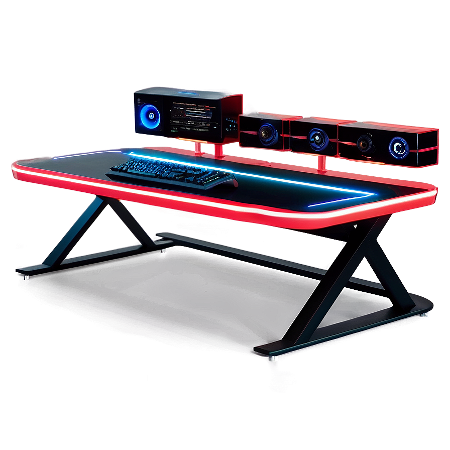 Sleek Gaming Desk Png Cpo