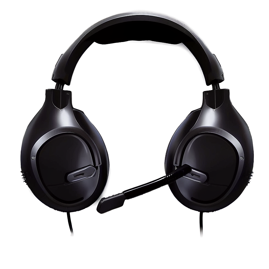 Sleek Gaming Headset Png 43