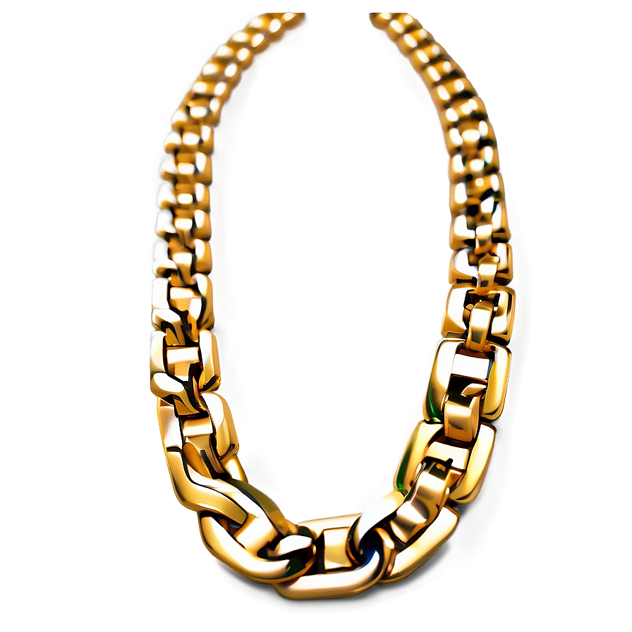 Sleek Gold Chain Png Tcr34