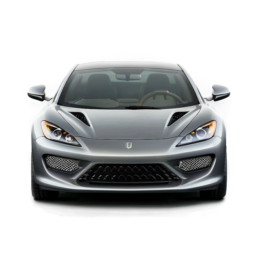 Sleek Grey Car Png 06232024