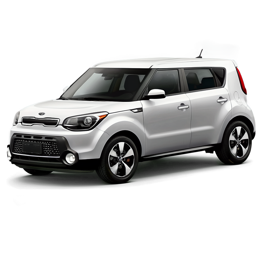 Sleek Kia Soul In White Png 06292024