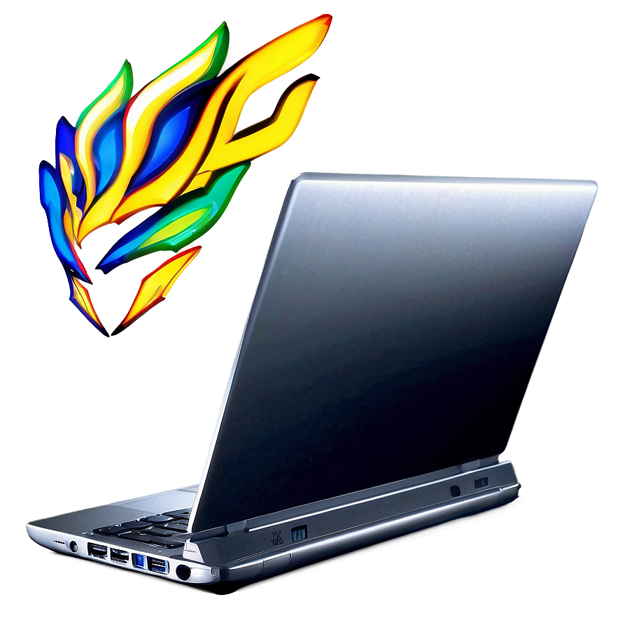 Sleek Laptop Design Png 05032024