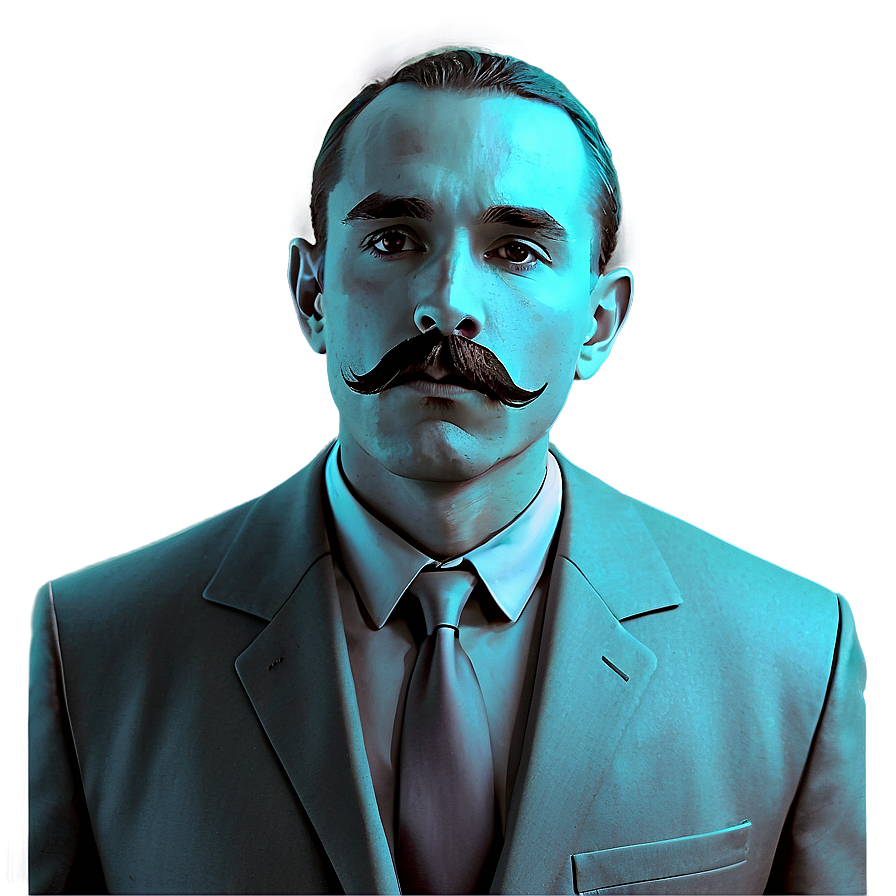 Sleek Modern Mustache PNG 6 PNG image with a transparent background, free high-resolution download