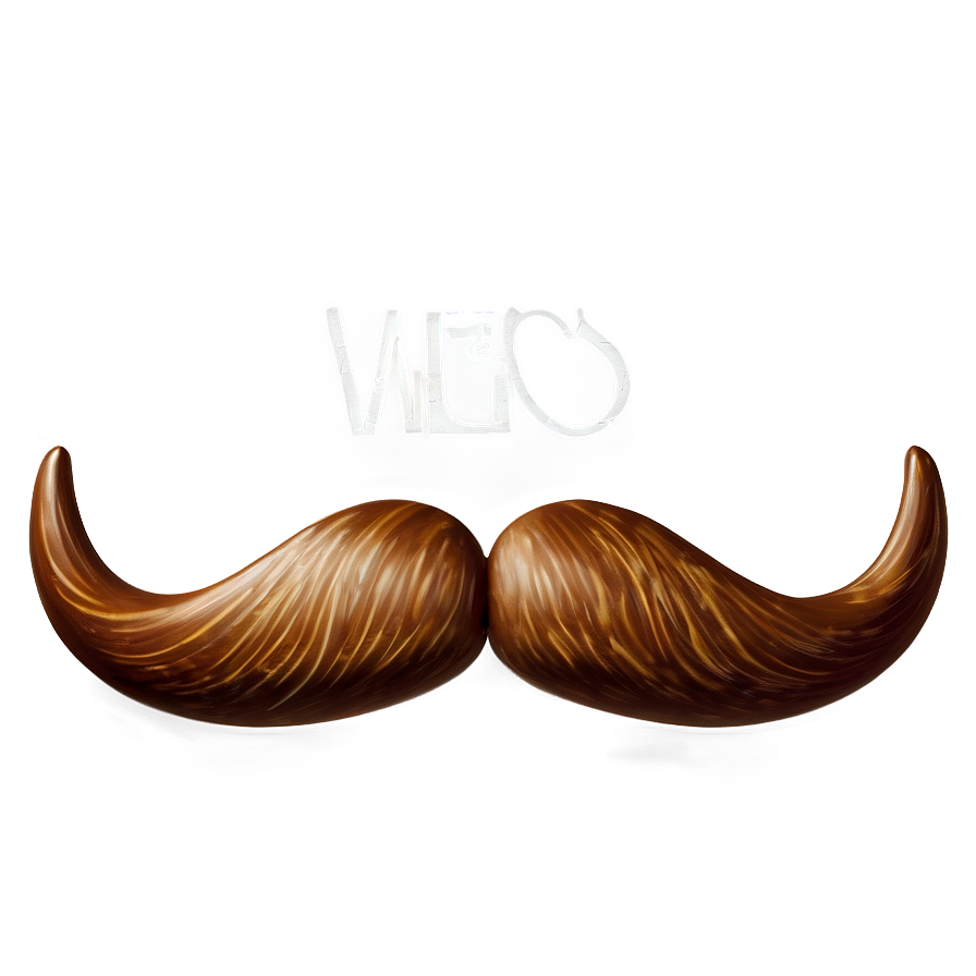 Sleek Modern Mustache PNG qmk4 PNG image with a transparent background, free high-resolution download
